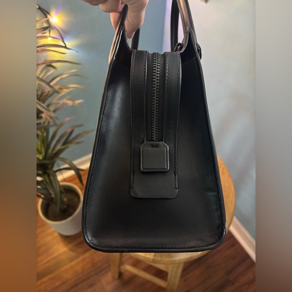 Coach LARGE Andrea Carryall NWOT Black Satchel (LAST 1) - Picture 4 of 13